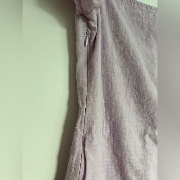 Lavender Puff Sleeve Mini Dress - Picture 8 of 10